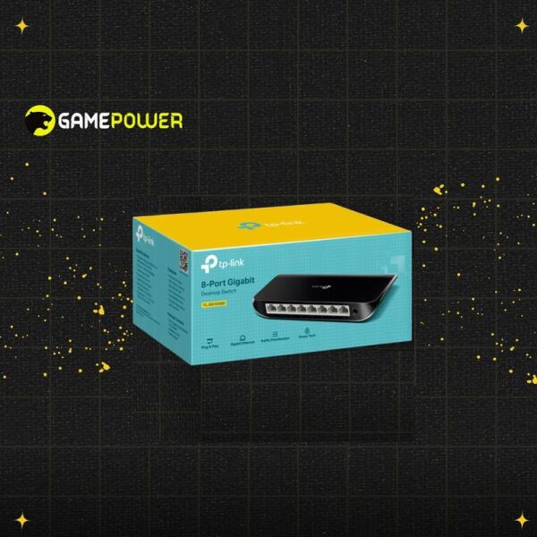 Kommutator TPLink TLSG1008D 1Gbps