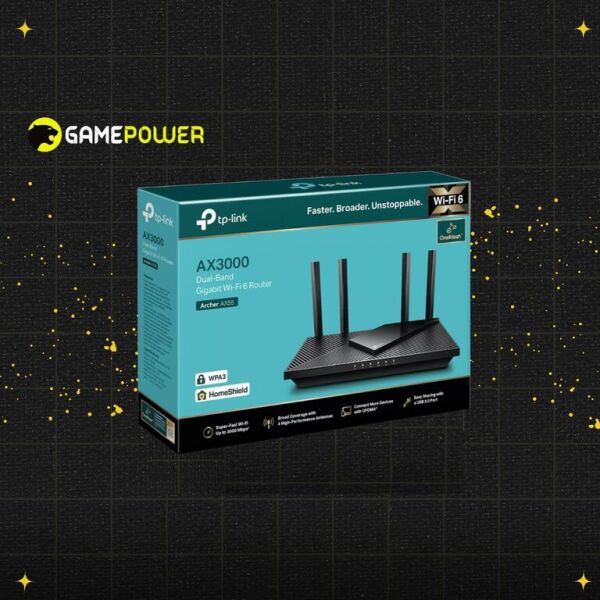 WiFi router TPLINK ARCHER AX55 AX3000