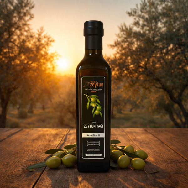 Təbii Zeytun Yağı (1000 ml)