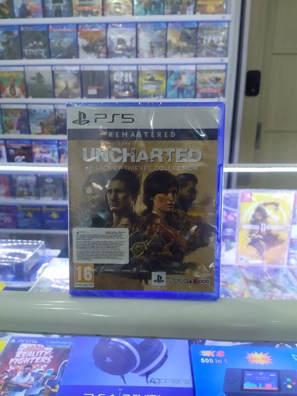 PlayStation 5 ücun Uncharted Legacy Of Thieves oyun diski
