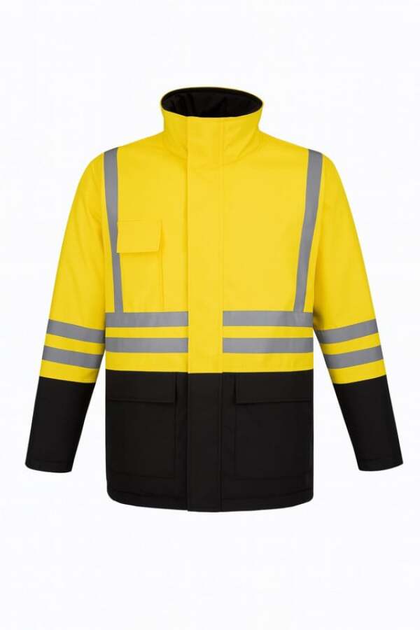 Kişi işçi gödəkçəsi