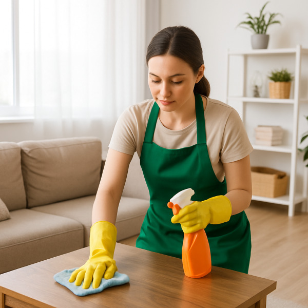 Ağ Şəhərdə mənzillərin ümumi təmizliyi