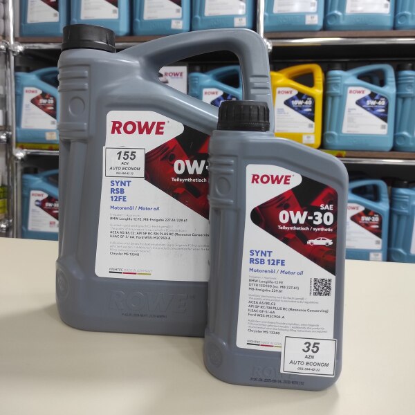 Rowe SYNT RSB 12FE 5W30 yağı
