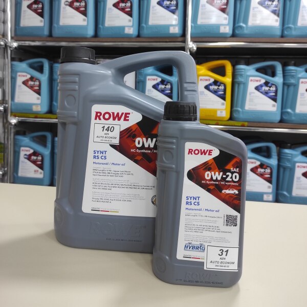 Mühərrik yağı Rowe SYNT RS C5 SAE 0W20