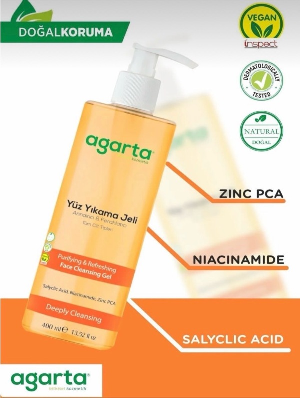 Üz yuma geli türkiyə istehsalı firma məhsuludur