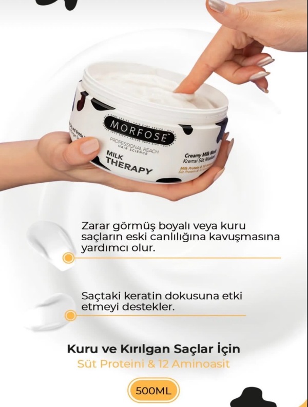 Morfose saç maskası