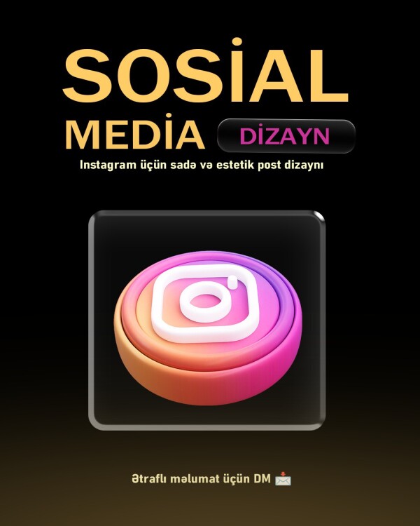 Instagram postları – sadə, estetik, gözəl! 🌱  DM-dən əlaqə saxlayın və ilk postunuzu hazırlayaq!