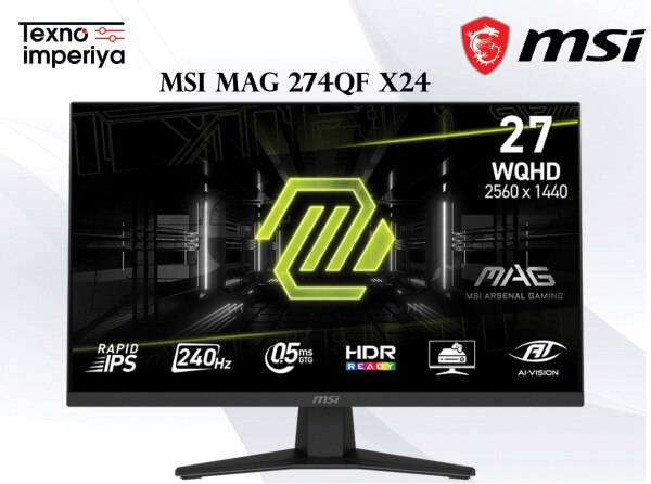 Monitor MSI MAG 274QF X24 9S63CE41H024