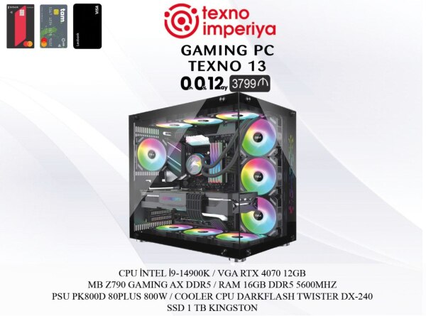 Gaming PC TEXNO 13