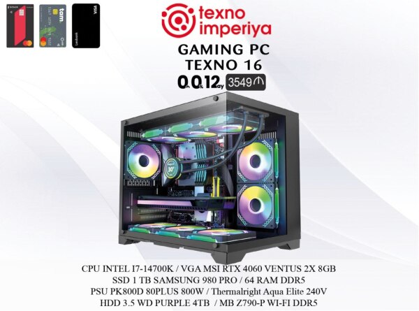 Gaming PC TEXNO 16