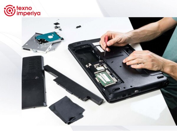 Noutbuk batareyaları dəyişdirilməsi