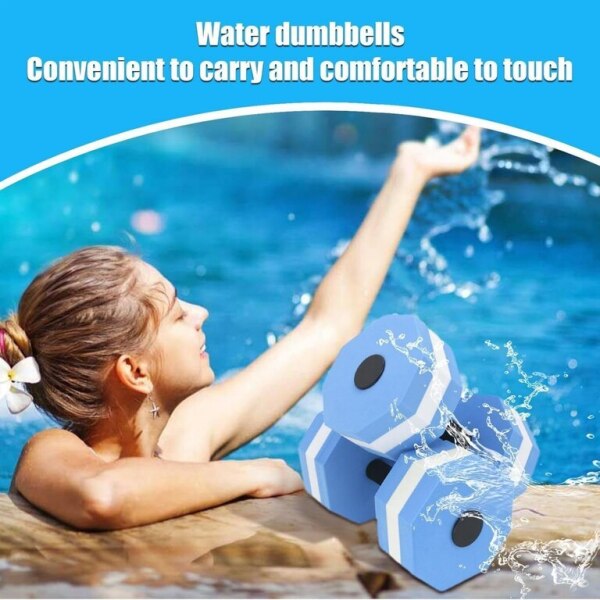 Üzgüçülük kanteli Water Dumbbells