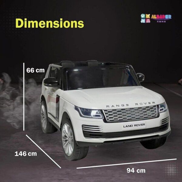 Uşaq avtomobili Range Rover ağ