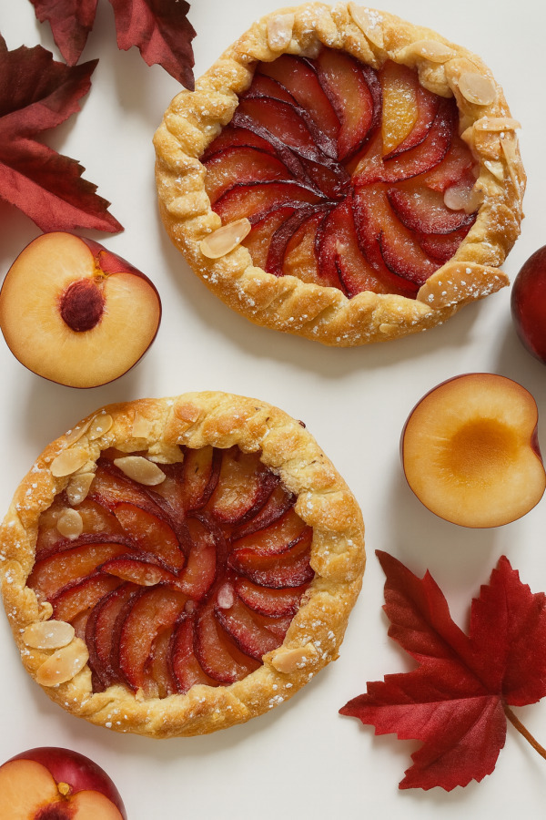 Галета песочная со сливой