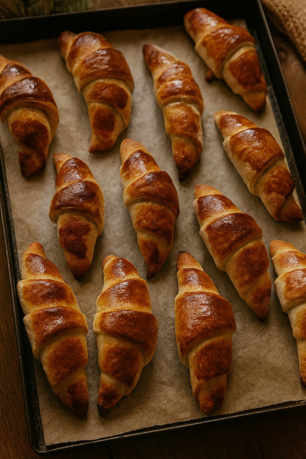 Рогалики сдобные