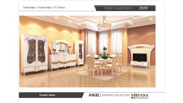 Türkiye istehsalı Angel qonağ otağı mebeli az işlənib bağlı vəziyyətdədir