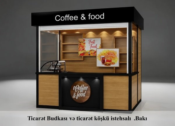 Ticarət budkası ,köşk və pavilyonların istehsalı