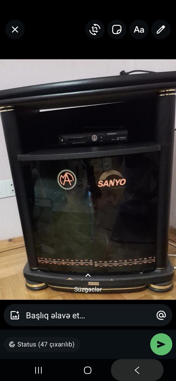 Teleizor altı əla vəziyyətdədir