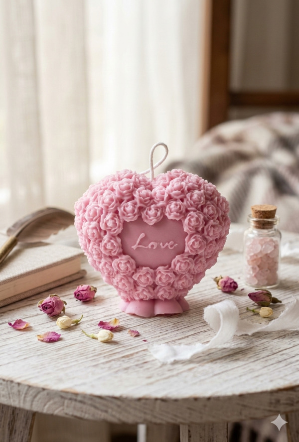 Ətirli təbii sabunlar və şamlar