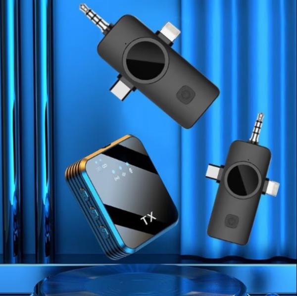 İkili simsiz lavalier mikrofon dəsti – TX