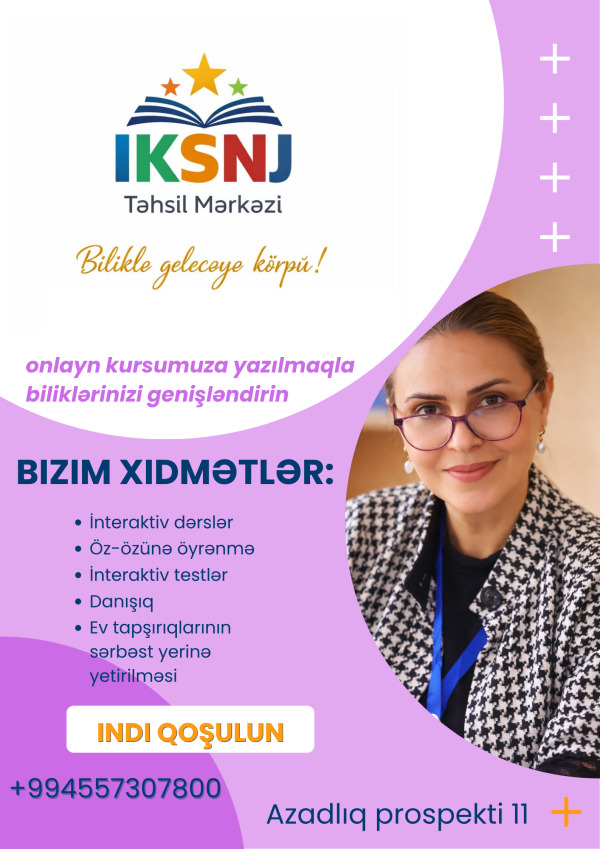 onlayn ingilis dili dərsləri