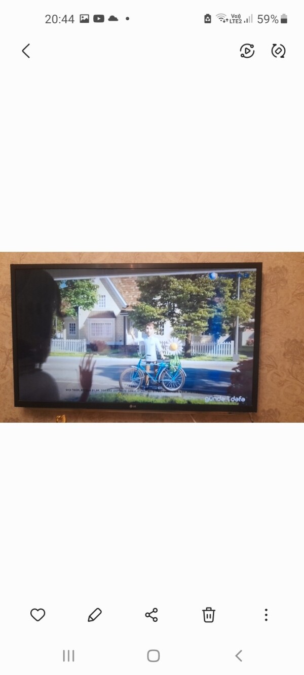 LG . INTERNETSIZ  USB.HDIM CIXIŞI VAR . TV hundurluk 1.10. eni 65