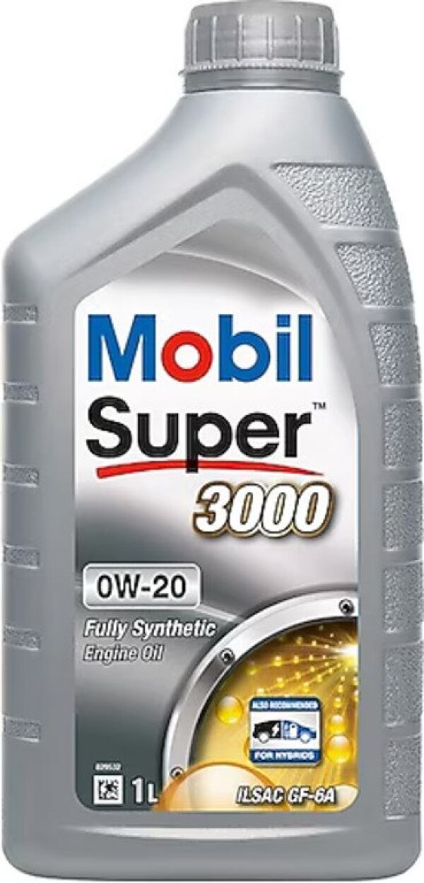 Mobil Super 3000 0W20 1 LT mühərrik yağı