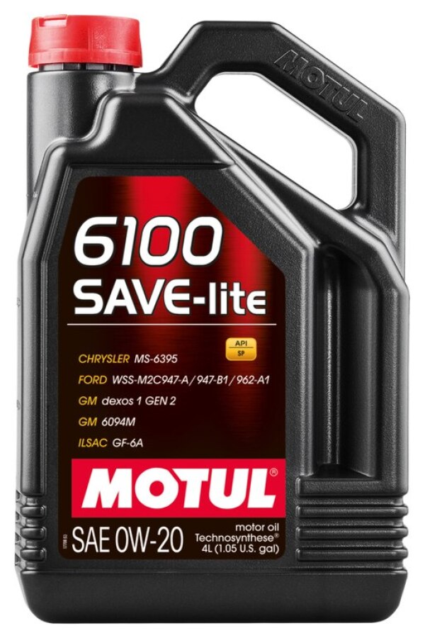Motul 6100 SaveLite 0W20 4Lt mühərrik yağı