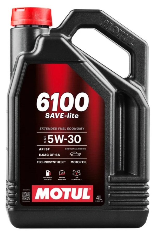 Mühərrik yağı Motul 6100 SaveLite 5W30 4Lt 