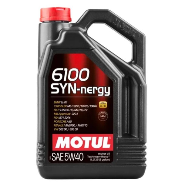 Motul 6100 SynNergy 5W40 5Lt  mühərrik yağı