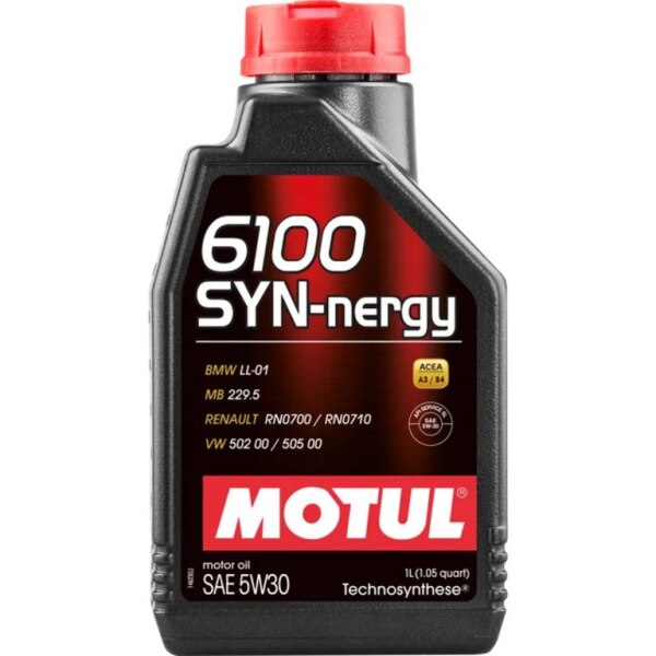 Motul 6100 SynNergy 5W30 1Lt MÜHƏRRİK YAĞI