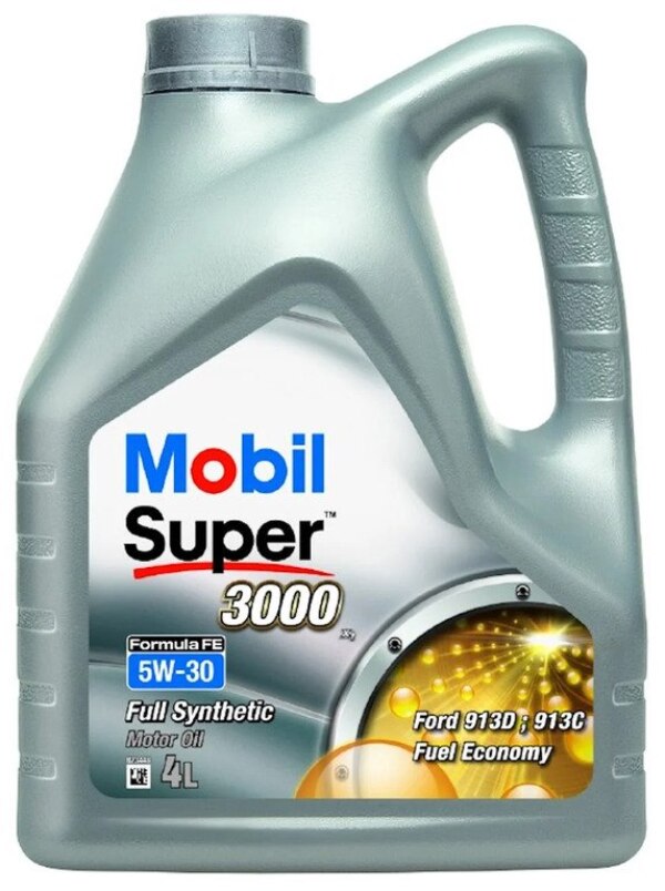 Mobil Super 3000 X1 Formula FE 5W30 4 LT mühərrik yağı