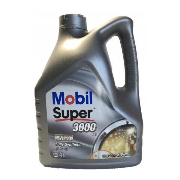 Mühərrik yağı Mobil Super 3000 X1 5W40 4 LT