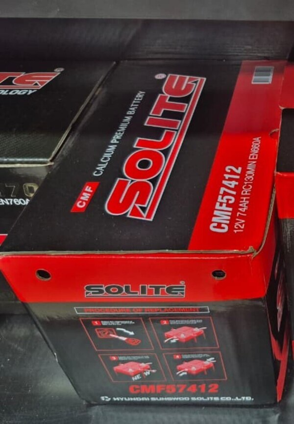 Akkumulyator 74 AH 12V SOLİTE AVROPA