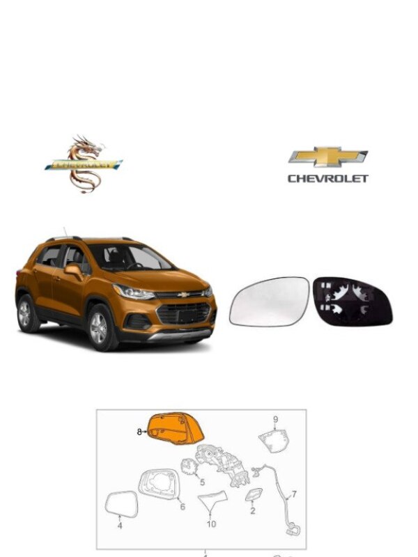 Chevrolet Trax 2017 güzgü içi