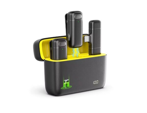Wireless çüt yaxa mikrofon Typec