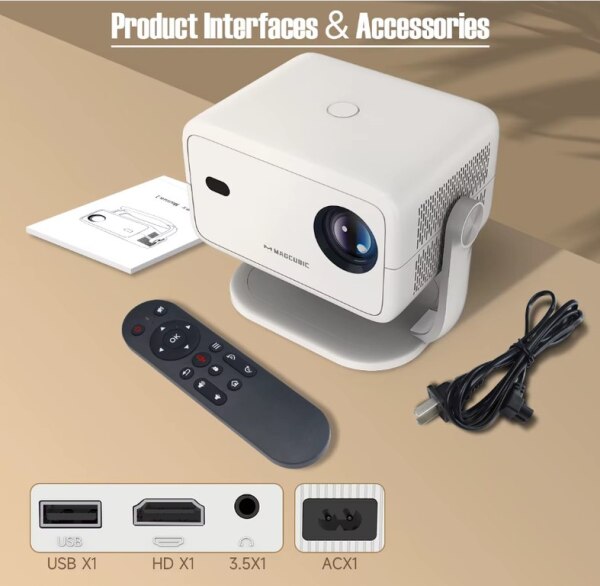 Proyektor Magcubic 4K Pro 650ANSI