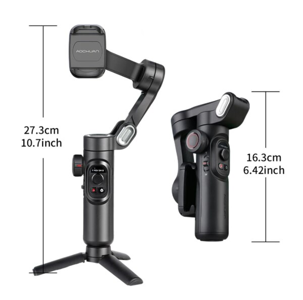 Gimbal tənzimləyici 3 Axis Iphone