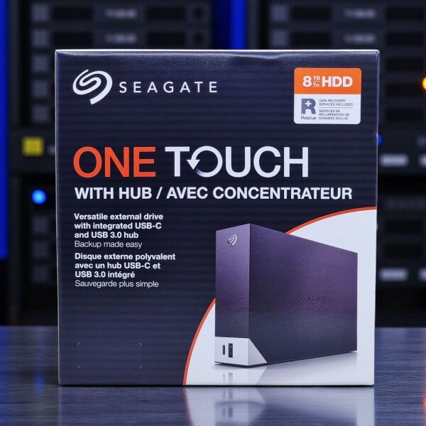 Xarici HDD Seagate One Touch Hub 8TB