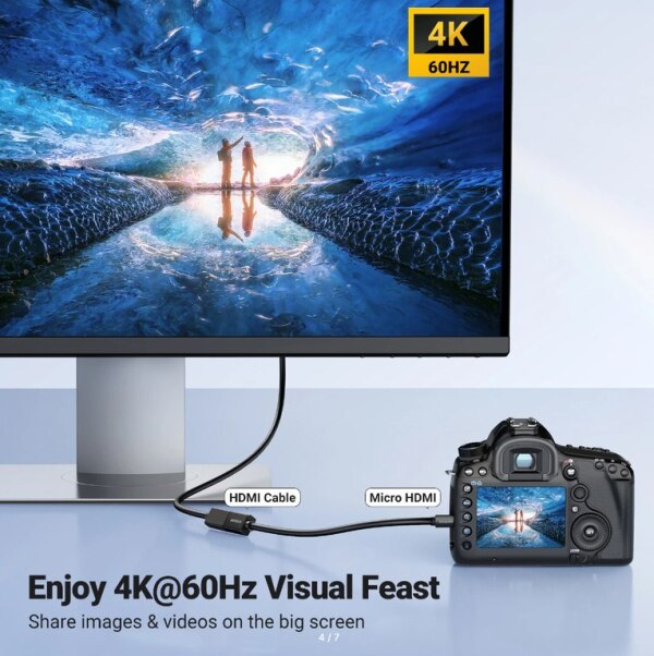 Konvertor Micro HDMI to HDMI 4K Ugreen