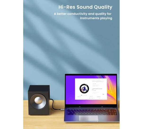 Kabel AUX 35mm to 635mm