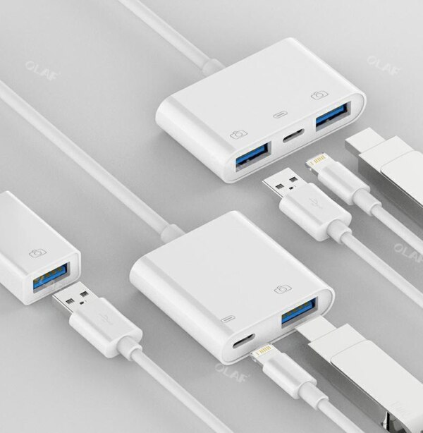 Lightning To USB OTG Converter