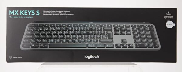 Logitech MX Keys S Wireless Keyboard graphite