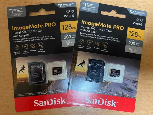 Mikro kart 4K SanDisk ImageMate Pro 128GB