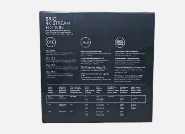 Web kamera Logitech Brio Stream 4k