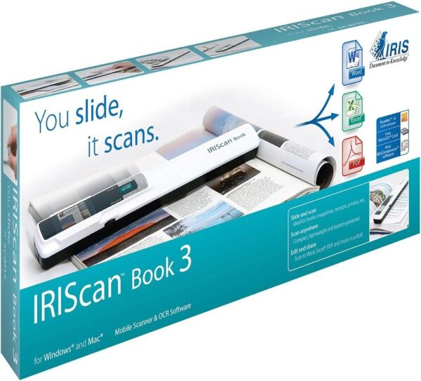Daşına bilən scanner IRIScan Book 3