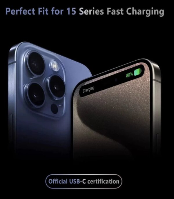 TypeC kabel Apple iPhone 15