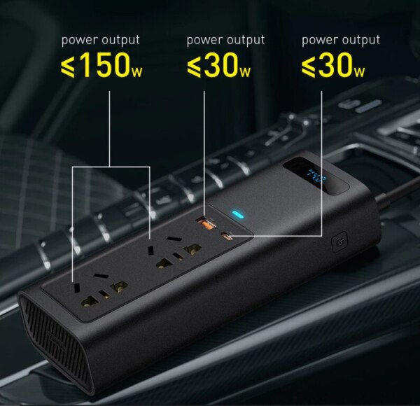 Avtomobil inverter Baseus 220V Car Inverter