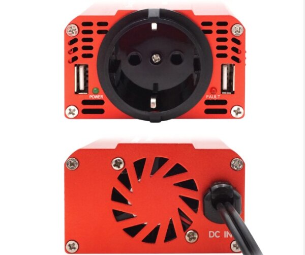 Car Power Inverter DC 12V To AC 220V 300W