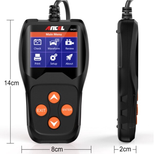 Battery tester Ancel Car